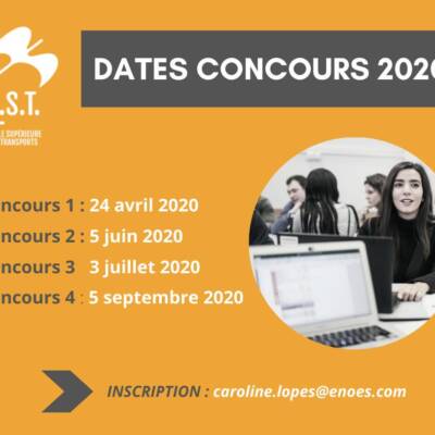 date concours 2020